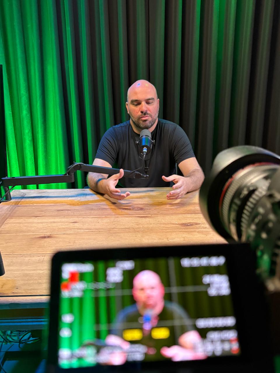 Rodolfo Nascimento em entrevista